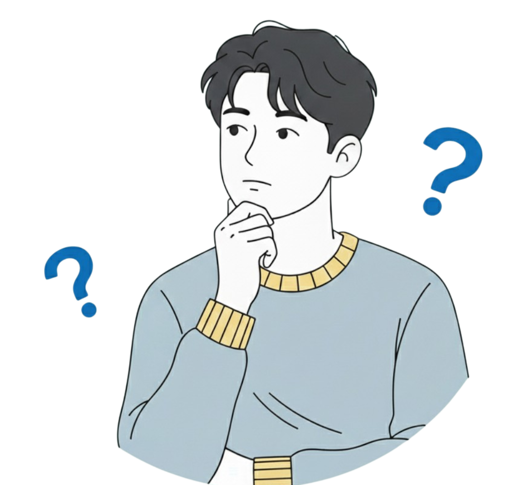 考える人のイラスト